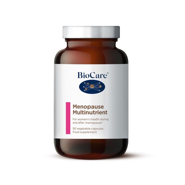 BioCare Menopause Multinutrient | with Vitamin B6, Magnesium, Zinc, Green Tea & Lycopene - 90 Capsules