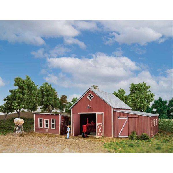 Walthers Cornerstone HO Scale Building/Structure Kit Chicken Coop and Sheds