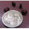 Steel Self Locking Set Screws, Nylon Patch, Cup, 10-32 x 1/4" Length, 25 Pc