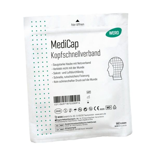 WERO MediCap Head Quick Bandage Sterile
