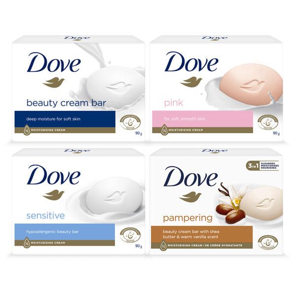 Dove Beauty Bar Soap 90g x20