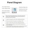 GEYA Wifi Control Current/Voltage Protective Device with Metering Function AC220V LCD Display (40A)