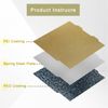 AJOYIB Textured PEI & Smooth PEO (Diamond Pattern) Hotbed Plate Flexible Print Bed Compatible with Bambu Lab A1 mini