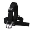 QHP Stirrup Leathers Nylon (100 cm, Black)