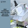 Tartle Kitchen Full Size 110V Food Processor Disc Only - Julienne J303 3x3