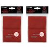 200 Ultra-Pro Red Deck Protector Sleeves 2-Packs - Standard Magic The Gathering Size