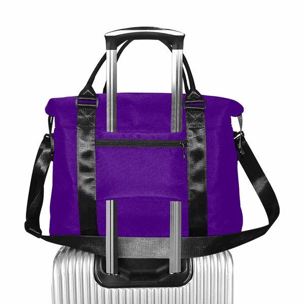 Indigo Purple Duffel Bag, Large Travel Carry - One Size