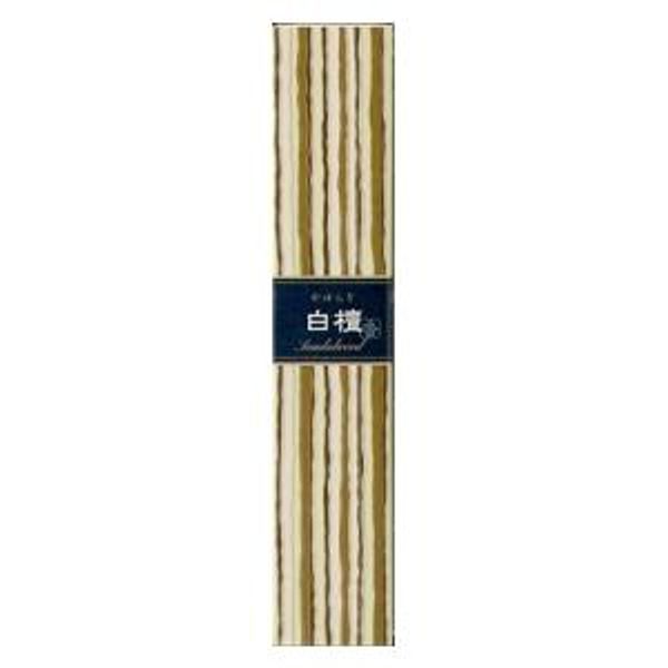 Incense sticks, sandalwood, with incense holder, 40 sticks, Kayuragi, Nippon Kodo, Kayuragi Byakudan 40 sticks, 8405