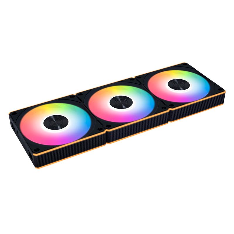 Lian Li UNI Fan CL120 ARGB 120mm PWM Fans - Triple Pack (Reverse Blade ...