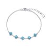 Philip Jones Synthetic Turquoise Gemstone Bracelet
