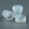 5Pcs PFA 7ml Sample Vials with Round Bottom for Isotope Geochemistry Trace Analysis, Body and Screw Cap