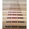 Burd Wood Works Hickory Lacrosse Attack Shaft