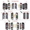 eXtremeRate Graphite Carbon Fiber Patterned Joycon Housing with Buttons, Handheld Controller DIY Replacement Shell Case for Nintendo Switch & Switch OLED Model JoyCon – Joycon and Console NOT Included