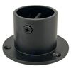 RopeServices UK 32mm Powder Coated Black Decking Rope Cup End, Deck Post End Fixing Post Fitting
