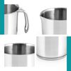 INOXPRAN INOXMINI Milk Pan, Stainless Steel, Grey, 12 cm