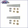 2pcs Front Door Hinge Pin & Bushing Kit for 96-12 Chevy GMC Express Savana Van
