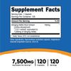 Nutricost Stinging Nettle Root Extract 7500mg, 120 Capsules