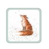 Wrendale Designs Untersetzer mit Korkrückseite - Fuchs