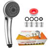 Chenyang Showerhead Micro Nano Bubble Technology Water Saving Pressure Boost Function Soft Pulse Comfortable Handheld Shower (Single Item)