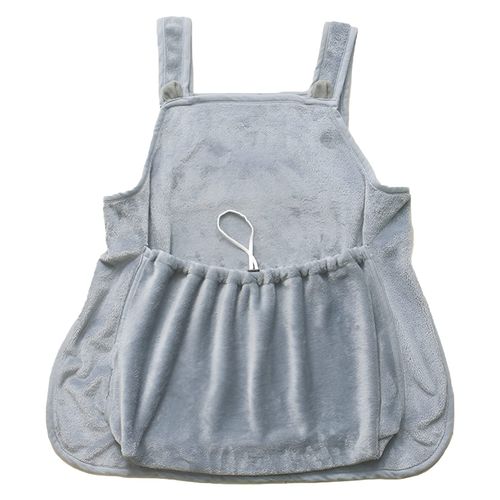 apott Pet Carrier Apron Cozy Cat Sling Dogs Front Shoulder Carry Kitten Sleeping Bag Hands-Free for Indoor Outdoor Travel Grey
