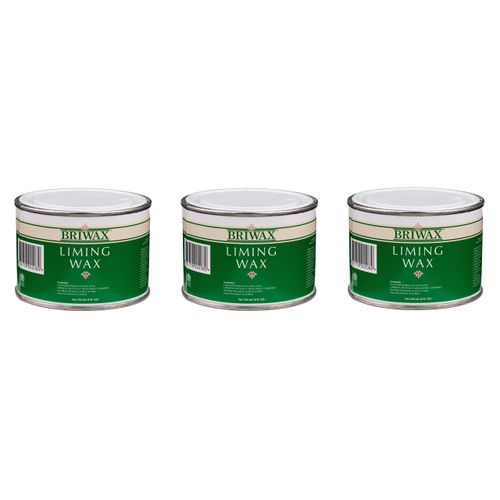 Briwax Liming Wax, 8 Ounce (Three Pack)