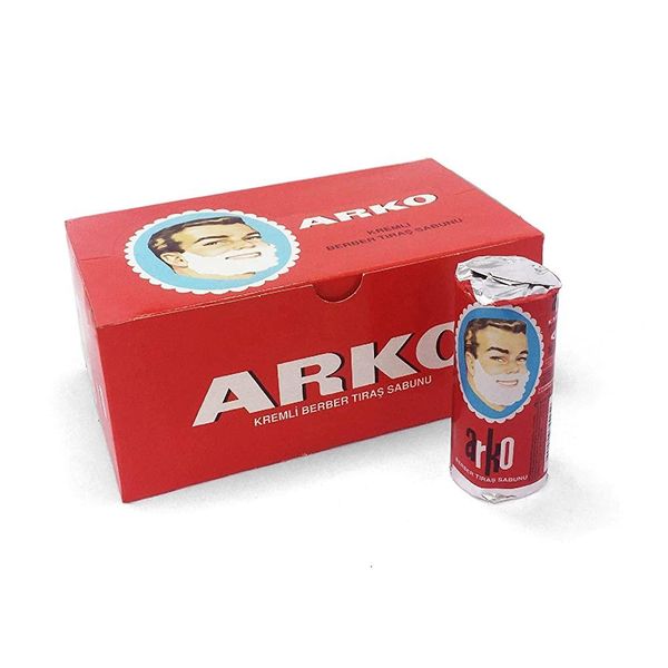 Arko EVYAP Shaving Cream Soap Stick 12 Pieces