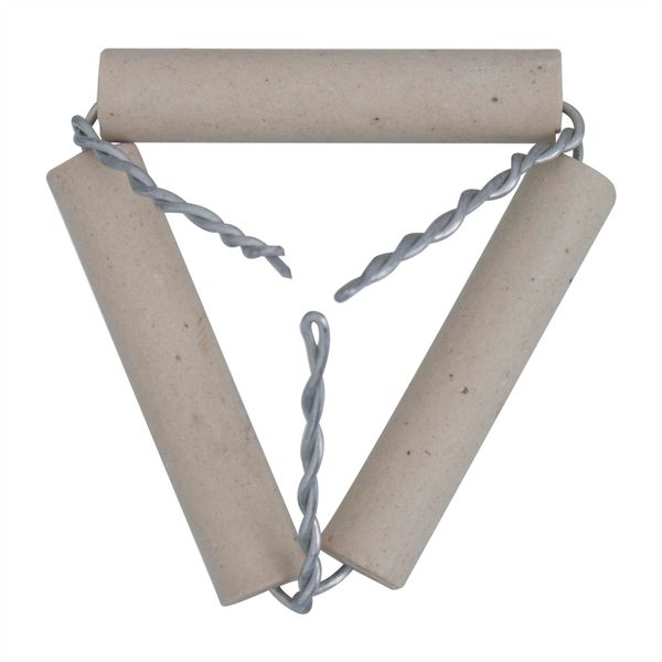 EISCO Clay Pipe Triangle, 7.5cm (2.95") - Hold Objects in High Heat