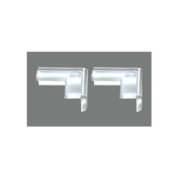 Esco 37x37x15mm Cushion Corner Guard (Clear/2pcs) EA983FE-71