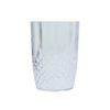 6 Crystal Clear 16 oz Plastic Disposable DRINKING GLASSES Party Events