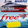 MARINE BOAT WAX POLYCERAMIC COATING SPRAY SALT RESISTANT "ADVANCED" PROTECTION