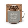 History & Heraldry Personalised Outdoor Mug (Martin)