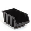 XL extra large black plastic storage bin IN-Box, size 5
