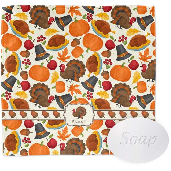 Personalized Traditional Thanksgiving Washcloth