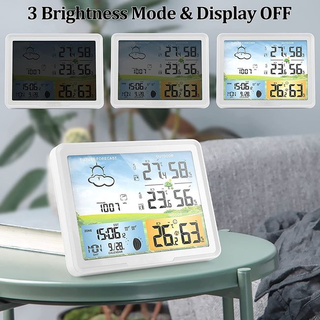 Weather Stations Wireless Indoor Outdoor with Multiple Sensors