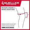 Mueller Sports Medicine 4 Way Adjustable Knee Brace-Pain Relief Support for Arthritis, Meniscus Tear, ACL, and Joint, One Size Fits Most, for Men and Women, Black