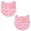 2 In 1 Makeup Brush Cleaner With Detachable Drying Stand And Holder - 2 Pack