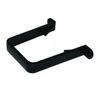 FLOPLAST 65mm Square Down Pipe Clip Stand Off - Black