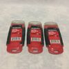 WORKPRO SOFT GRIP RAZOR BLADE SCRAPER RED /  LOT OF 3