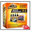 Armor All Quick Clean Car Detailing Kit 4 Products + 2 Accessories