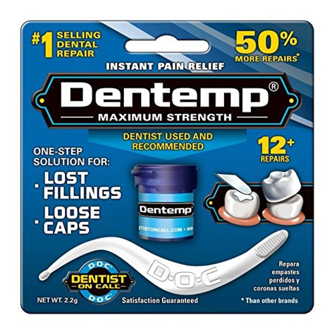 DENTEMP Maximum Strength Dental Repair 2.2 g