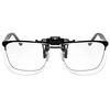 Large Clear Magnifying Clip-Ons (+1.5 Diopter)