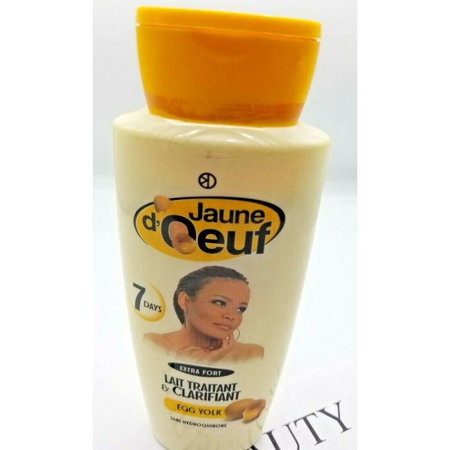 JAUNE D’OEUF LAIT 7 DAYS LAIT TRAITANT & CLARIFIANT EGG YOLK 450 ML