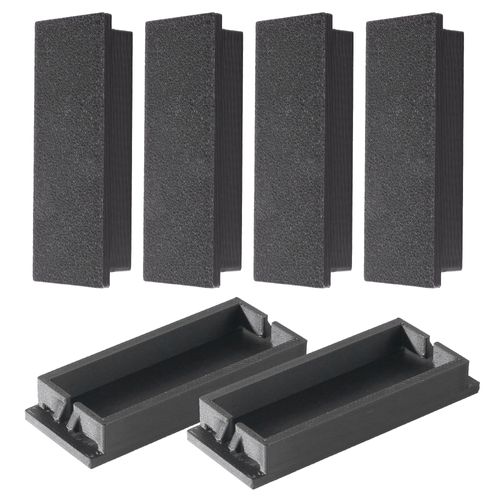 EAORBD Breaker Cover Plate for Schneider Electric Squared D by Filler Plates HOMFPCP Circuit Breaker Cover 1 inch 6-Pack