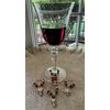 Handmade Potter Wizard Young Characters Wine Glass/Stemware Charms/Markers 4Set