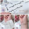 tuzuru Temporary Tattoos, Lov Design, 30 Stickers, Cute, Waterproof, Bonus Included