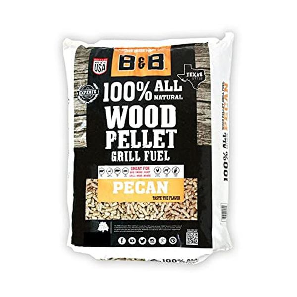 B&B Charcoal 40 LB. Pecan Pellet Grill Fuel