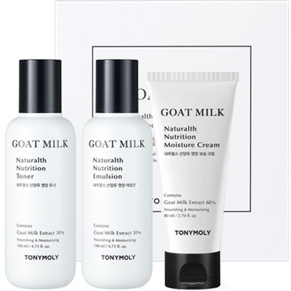 TONY MOLY Naturals Goat Milk Nutrition Set