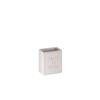 Gedy Vivienne Porta Brushes, Ceramic, White, One Size