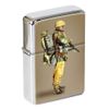 Paratrooper Arnhem 1944 Illustration Flip Top Lighter