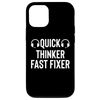 Case for iPhone 14 Quick Thinker Fast Fixer Tech Support IT Hotline